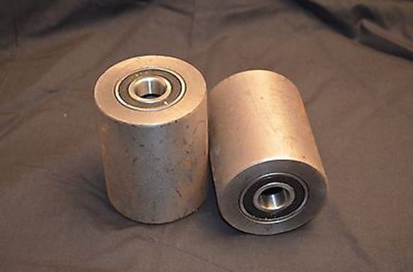 Picture of A Pair of Brand New Pallet Jack Steel Load Wheels With Bearings (#111723435517)