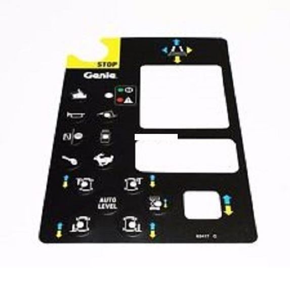 Picture of NEW Genie Platform Control Panel Decal (Genie# 82417, 82417GT) (#111844184023)