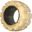 Picture of 18 X 6 X 12.125  Forklift Tire Rubber - Traction Non-Marking (#121320104504)