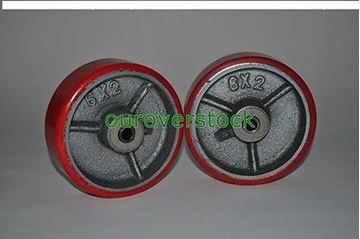 Picture of A Pair of Brand New Caster Wheels with Bearings 6 x 2 (#121909611915)
