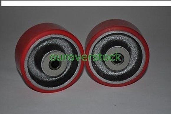 Picture of A Pair of Brand New Caster Wheels with Bearings 4 x 2 (#121909617849)