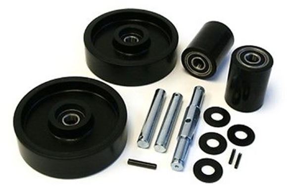 Picture of Clark CGH23/25 Pallet Jack Complete Wheel Kit (Includes All Parts Shown) (#121985645603)