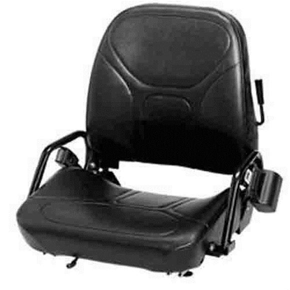 Picture of NEW KOMATSU STYLE FOLDING FORKLIFT SEAT FITS NISSAN CAT CLARK CATERPILLAR TOYOTA (#131483462115)