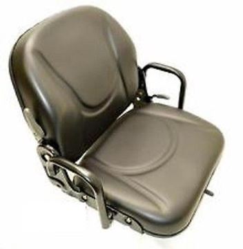 Picture of NEW DOOSAN DAEWOO VINYL FORKLIFT ADJUSTABLE FOLDING FLIP SEAT A152098 (#131862545713)