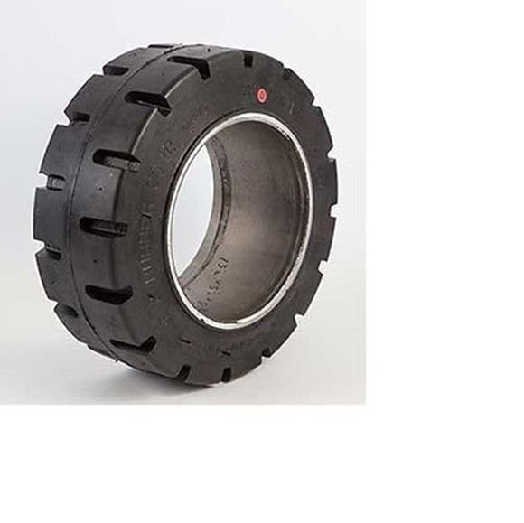 Picture of 74458 RUBBER DRIVE TIRE 13.5" x 5.5" x 8" SMOOTH FLAT FOR CROWN PW WALKIE (#112388248489)